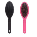 Wholesale Black and Pink Plastic Wig Brush